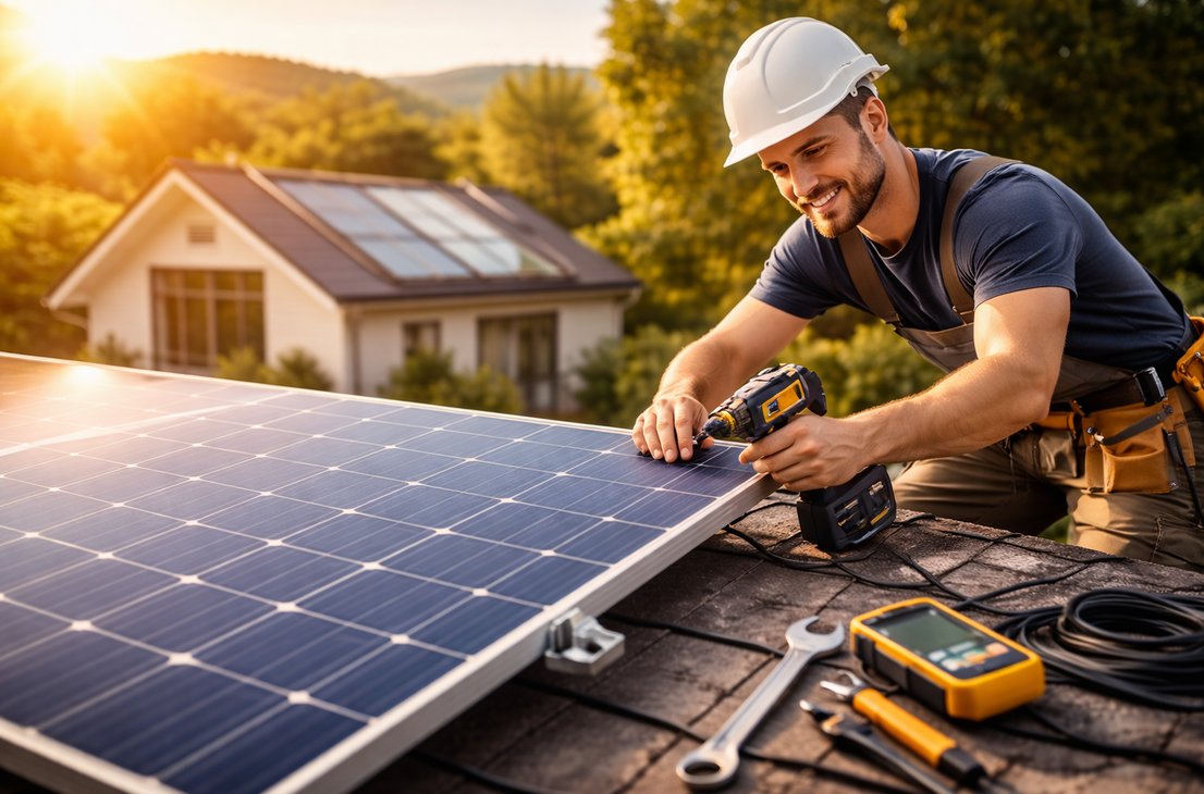 Solar Geo-Domains für lokale Photovoltaik- und Solaranbieter Schwandorf